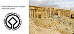 caption: what is the issue/conflict (2)Destruction of cultural heritage by ISIL