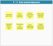 First step: Brainstorming for the sub-goals that are generally product of the stakeholders' needs.