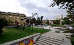 caption: Citizens of Sarajevo are threatened by losing one of the few remaining city parks - Hastahana. It used to be a site of a hospital, but now it is one of two skate parks in the country, and is used throughout the year for various festivals and workshops.