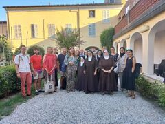 After our conversation with the nuns of Monastero Santo Stefano Delle Monache Carmelitane