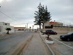 For the settlement on Praia de Faro and for strengthening up the infrastructure on the peninsula, concrete was used to cover up the whole territory until both borders. In case of a storm and overwashes, there is no possibility to protect the streets and the buildings because of the high degree of sealing. (Türkoglu, 2019)