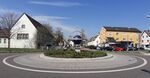 This sculpture, located at the roundabout on Stuttgarterstraße and Lindenstrasse, in the entrance of Kornwestheim city, was created to honor the mechanical clergyman and genius Philipp Matthäus Hahn and it symbolizes the cohesion among all the different sciences and spirituality. Only with strong fundamentals can someone innovate, create and invent for the public and not only for personal profits.