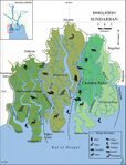 The Rampal power plant is going to be built on over 1834 acres of land, only 14 km from the Sundarbans. As per the conditions set by Department of Energy of Bangladesh for such projects, they must be outside a 25 km radius from the borders of an ecologically sensitive area,and this project undoubtedly violates the condition. The power plants are going to alter the critical water balance in the Sundarban region, polluting the surrounding water and air, and increasing the risk of oil and coal spills.