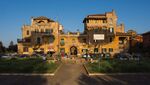 This is an ancient building, place in the historic district of Garbatella in Rome.