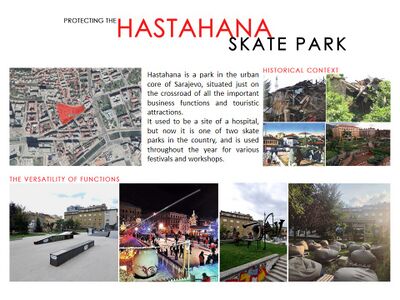 caption: Hastahana skate park