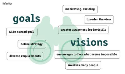 Reflection - goals and visions