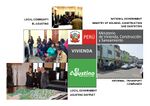 caption: The actors are the community, the Ministry of Housing of Peru, the Municipality “El Agustino” and informal companies of transportation.