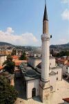 The Gazi Husrev-beg Mosque:The Gazi Husrev-beg Mosque is a mosque located in Sarajevo, Bosnia and Herzegovina. This mosque is perfect exaple of Ottoman architecture. If you walk through Baščaršija, you can't miss this important Islamic structure and everybody stop for few moments to admire it in.