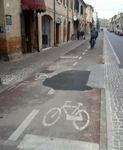 Why did you select this case? Cause Rimini's bicycle path is wiewed and published as a core element of the city.